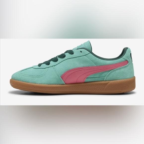 PUMA Palermo Sneakers – Aquatic Pink/Green – Size 8.5 - Picture 2 of 13